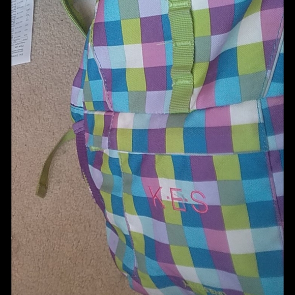 Lands End bookbag/backpack 5 compartments$39+gif - Picture 7 of 14